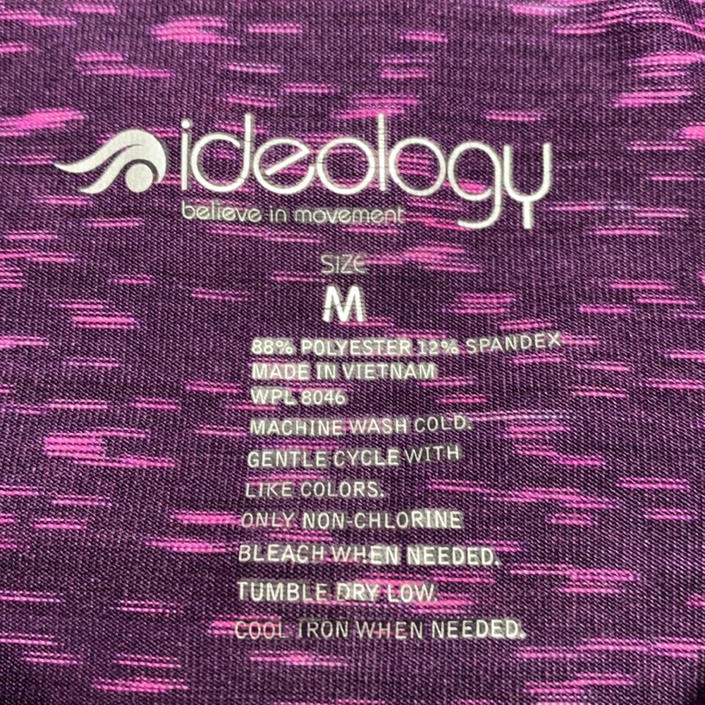 Ideology Purple/Pink Pullover Activewear Top Size: Medium - Picture 16 of 17